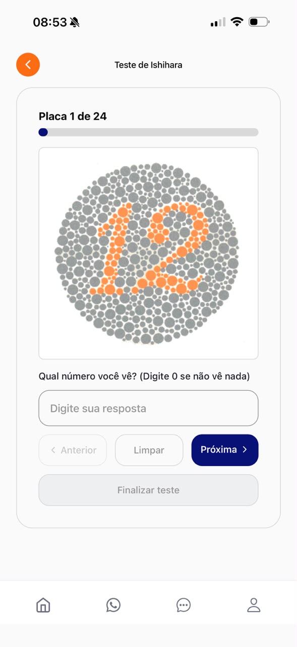 Oftbook - Teste de Ishihara